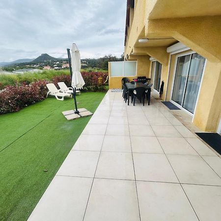 La Belle Vie F4 Bord De Plage Avec Jardin Calcatoggio  Dış mekan fotoğraf