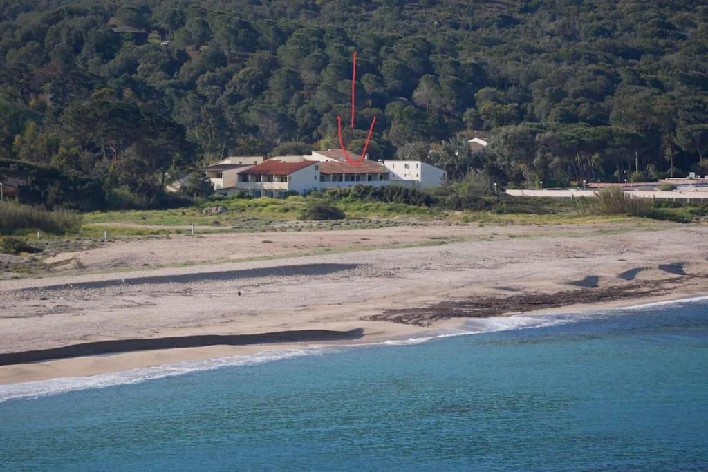 La Belle Vie F4 Bord De Plage Avec Jardin Calcatoggio  Dış mekan fotoğraf